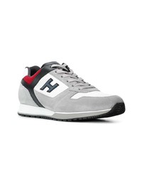 mehrfarbige Wildleder niedrige Sneakers von Hogan