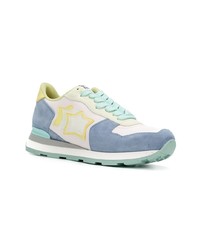 mehrfarbige Wildleder niedrige Sneakers von atlantic stars