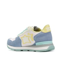 mehrfarbige Wildleder niedrige Sneakers von atlantic stars