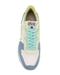 mehrfarbige Wildleder niedrige Sneakers von atlantic stars