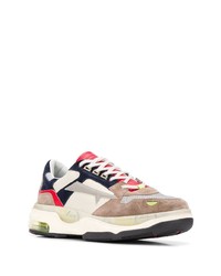 mehrfarbige Wildleder niedrige Sneakers von Premiata