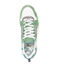 mehrfarbige Wildleder niedrige Sneakers von Premiata