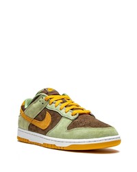 mehrfarbige Wildleder niedrige Sneakers von Nike