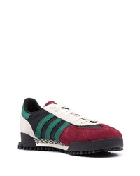 mehrfarbige Wildleder niedrige Sneakers von adidas