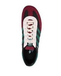 mehrfarbige Wildleder niedrige Sneakers von adidas