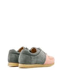 mehrfarbige Wildleder niedrige Sneakers von Clarks