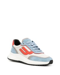 mehrfarbige Wildleder niedrige Sneakers von Bally