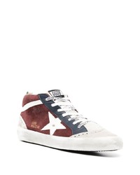 mehrfarbige Wildleder niedrige Sneakers von Golden Goose