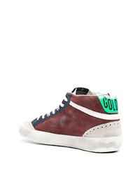 mehrfarbige Wildleder niedrige Sneakers von Golden Goose