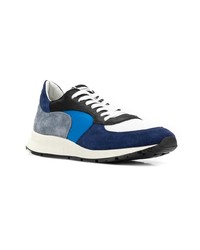 mehrfarbige Wildleder niedrige Sneakers von Philippe Model