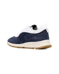 mehrfarbige Wildleder niedrige Sneakers von Philippe Model