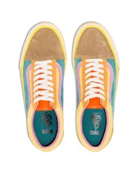 mehrfarbige Wildleder niedrige Sneakers von Vans