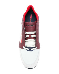 mehrfarbige Wildleder niedrige Sneakers von Diesel