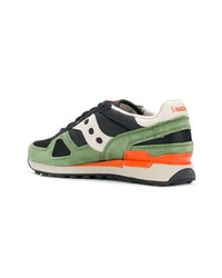 mehrfarbige Wildleder niedrige Sneakers von Saucony