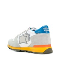 mehrfarbige Wildleder niedrige Sneakers von atlantic stars