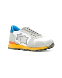 mehrfarbige Wildleder niedrige Sneakers von atlantic stars