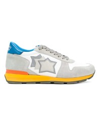 mehrfarbige Wildleder niedrige Sneakers von atlantic stars