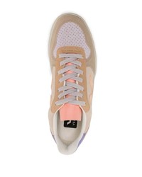 mehrfarbige Wildleder niedrige Sneakers von Veja