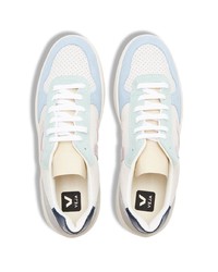 mehrfarbige Wildleder niedrige Sneakers von Veja