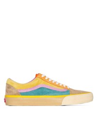 mehrfarbige Wildleder niedrige Sneakers von Vans