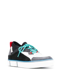 mehrfarbige Wildleder niedrige Sneakers von Marcelo Burlon County of Milan