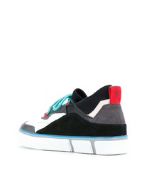 mehrfarbige Wildleder niedrige Sneakers von Marcelo Burlon County of Milan