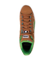 mehrfarbige Wildleder niedrige Sneakers von Puma