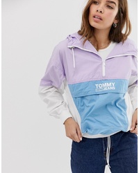 mehrfarbige Windjacke von Tommy Jeans