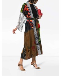 mehrfarbiger bedruckter Kimono von Rianna + Nina