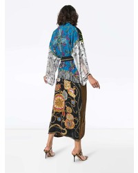 mehrfarbiger bedruckter Kimono von Rianna + Nina