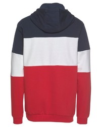 mehrfarbiger bedruckter Pullover mit einem Kapuze von Fila