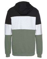 mehrfarbiger bedruckter Pullover mit einem Kapuze von Fila