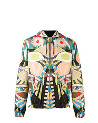 mehrfarbiger bedruckter Pullover mit einem Kapuze von Givenchy