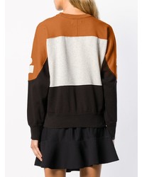 mehrfarbiger bedruckter Pullover mit einem Rundhalsausschnitt von Isabel Marant Etoile