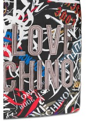 mehrfarbiger bedruckter Rucksack von Love Moschino