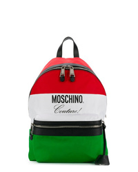 mehrfarbiger bedruckter Rucksack von Moschino