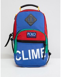 mehrfarbiger bedruckter Rucksack von Polo Ralph Lauren