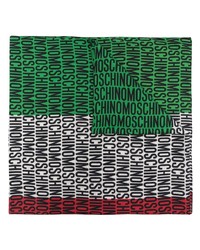 mehrfarbiger bedruckter Schal von Moschino