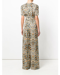 mehrfarbiger bestickter Jumpsuit von Temperley London