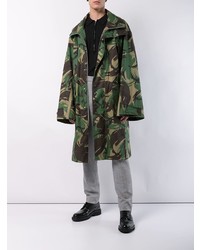 mehrfarbiger Camouflage Parka von Cmmn Swdn