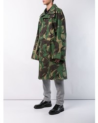 mehrfarbiger Camouflage Parka von Cmmn Swdn