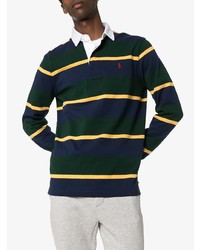 mehrfarbiger horizontal gestreifter Polo Pullover von Polo Ralph Lauren