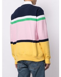 mehrfarbiger horizontal gestreifter Polo Pullover von Polo Ralph Lauren
