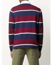 mehrfarbiger horizontal gestreifter Polo Pullover von Polo Ralph Lauren