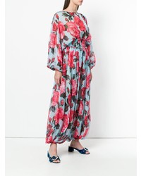mehrfarbiger Jumpsuit mit Blumenmuster von Dolce & Gabbana