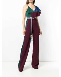 mehrfarbiger Jumpsuit mit Rüschen von Peter Pilotto