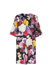 mehrfarbiger Mantel mit Blumenmuster von Dolce & Gabbana