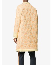 mehrfarbiger Mantel mit Blumenmuster von Gucci