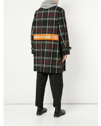 mehrfarbiger Mantel mit Schottenmuster von Undercover