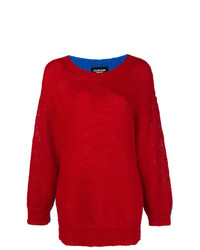 mehrfarbiger Oversize Pullover von Calvin Klein 205W39nyc